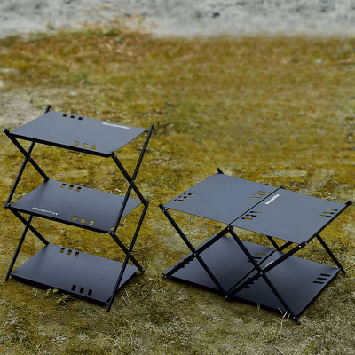 Étagères de rangement - OutdoorRack™ - Noir