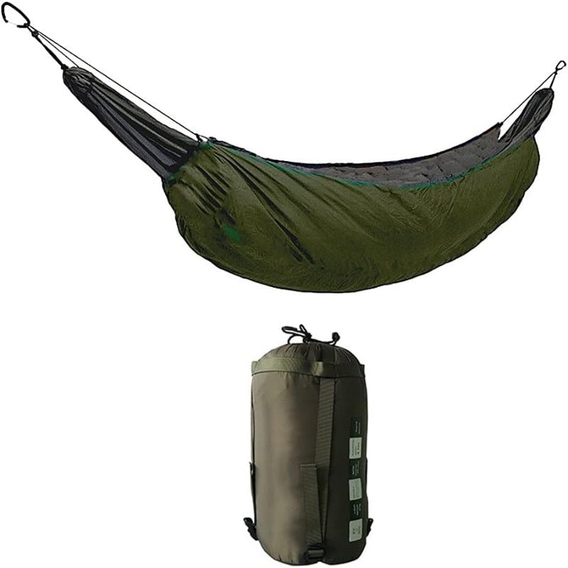 Sac de Couchage - ArcticRest™ - Vert Militaire - Camping Portable