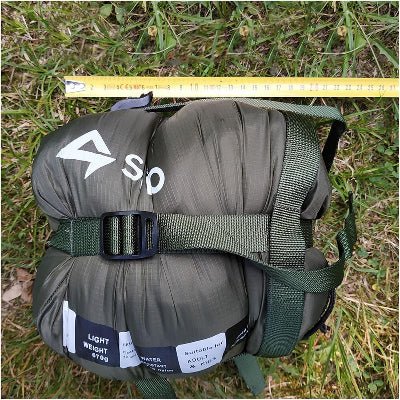 Sac de Couchage - ArcticRest™ - Vert Militaire - Camping Portable