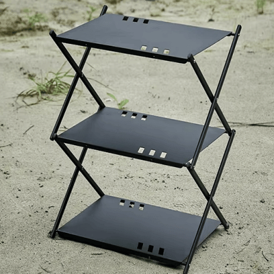 Étagères de rangement - OutdoorRack™ - Noir