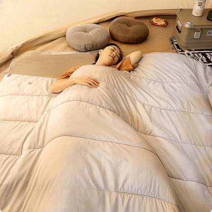 Sac de couchage - HikingSleepingbag™ - Marron Clair - Camping Portable